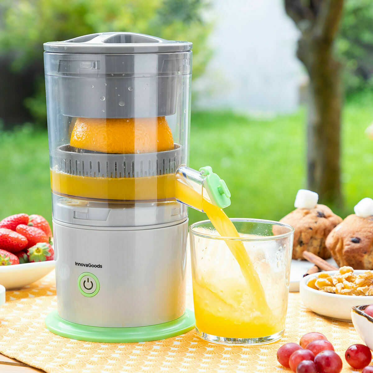 Exprimidor Automático Juisso InnovaGoods Recargable - TU ULTIMO CLIC