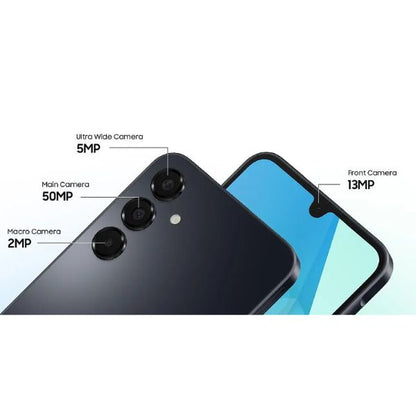 Galaxy A16 Samsung 128GB Negro - Smartphone Android Potente - TU ULTIMO CLIC