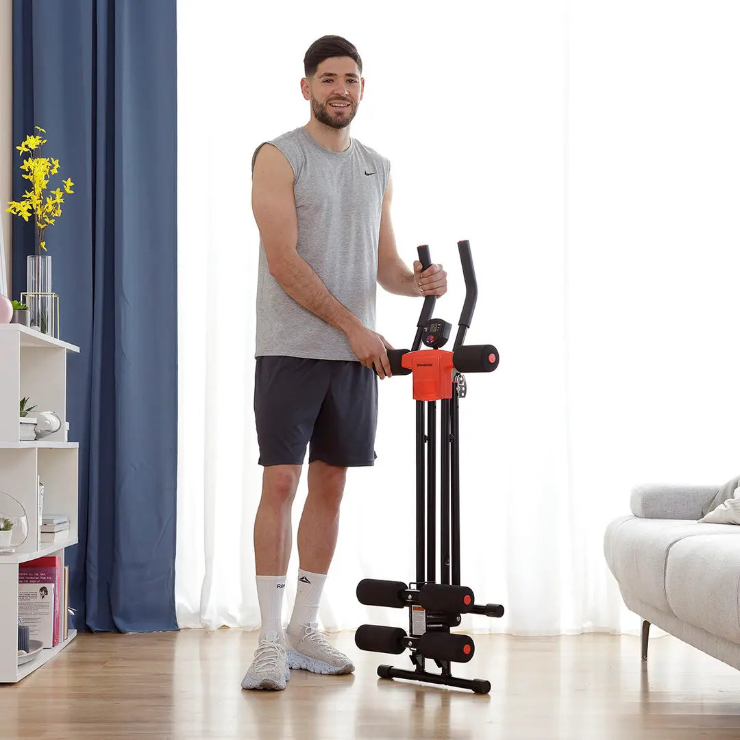Máquina de Abdominales Plawer InnovaGoods Plegable - TU ULTIMO CLIC