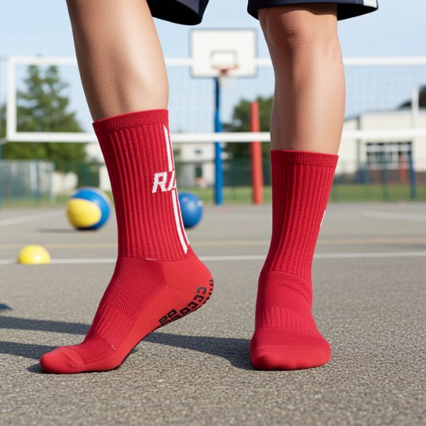Calcetines Rinat Deportivos Rojos Antideslizantes - TU ULTIMO CLIC
