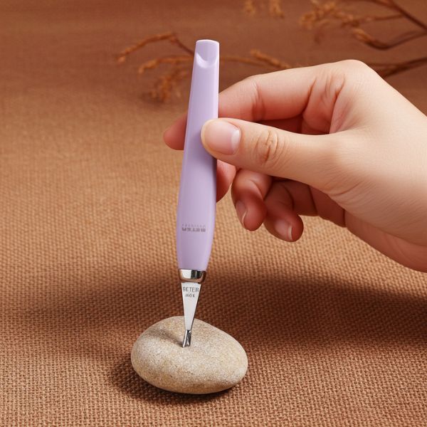 Cortacutículas Beter Lila Acero Inoxidable