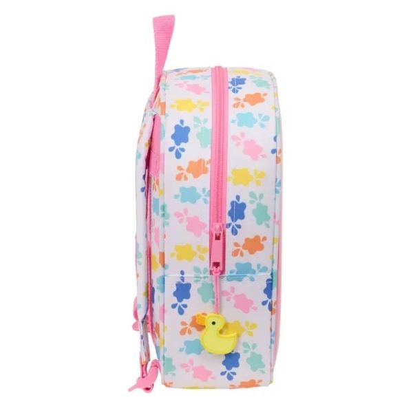 Mochila Escolar Peppa Pig Baby Pig Multicolor 22x27cm - Infantil PVC - TU ULTIMO CLIC