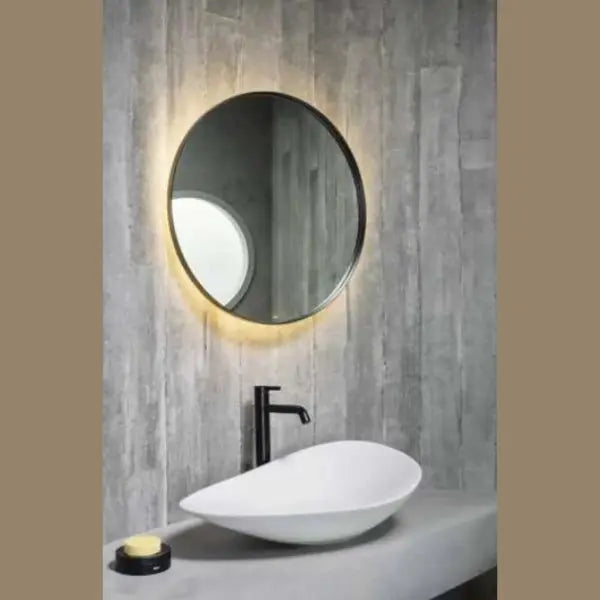 Jabonera Cromada de Encimera GAMA HOTELS ROUND | Diseño Metálico Minimalista para Baño - TU ULTIMO CLIC