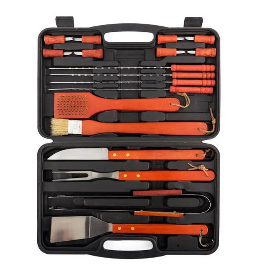 Set Utensilios Barbacoa Barbecase InnovaGoods 18 Piezas - TU ULTIMO CLIC