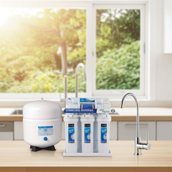 Ósmosis Inversa SEIWATER ALPHA OI-01 | 5 Etapas y 110L/día para Agua Pura - TU ULTIMO CLIC