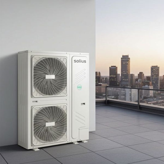 Aerotermia SOLIUS AEROBOX INVERTER MAXI R32 - Alta Eficiencia - TU ULTIMO CLIC