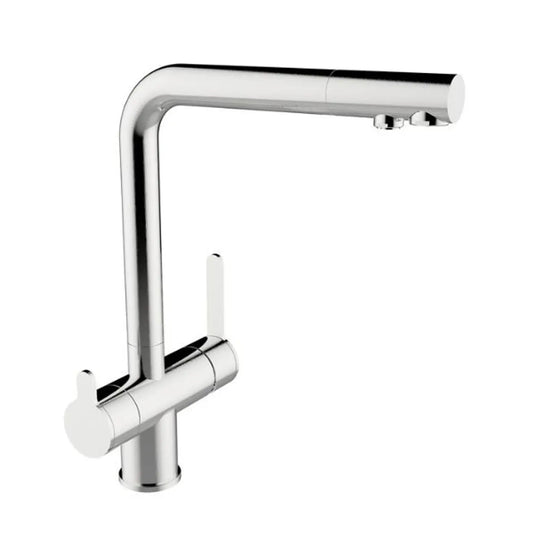 Grifo Cocina 3 Vías Nexus Extraíble | Acero Inoxidable y Compatible con Ósmosis - TU ULTIMO CLIC