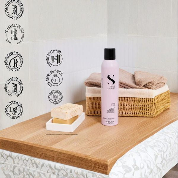 Protector Térmico Alfaparf Milano Style & Care 300ml - Spray Vegano para Todo Tipo de Cabello Alfaparf Milano
