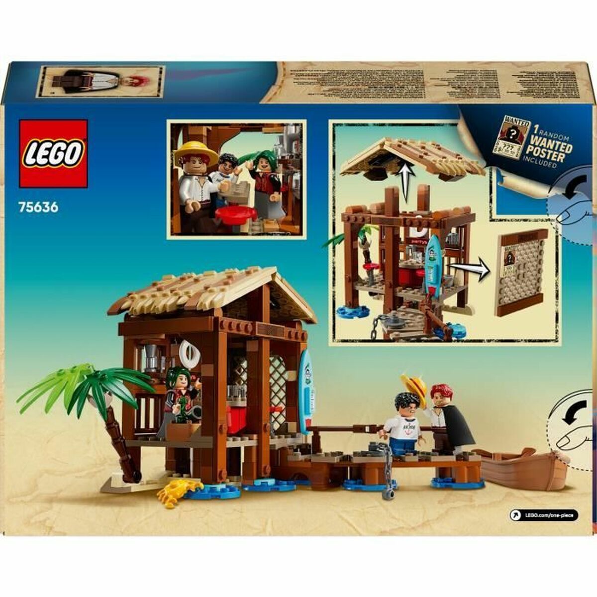 LEGO One Piece Cabaña del Pueblo Molino 75636 - TU ULTIMO CLIC