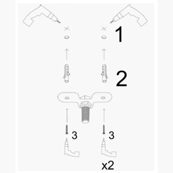Lámpara de Techo Marco - Diseño Moderno Aluminio - TU ULTIMO CLIC