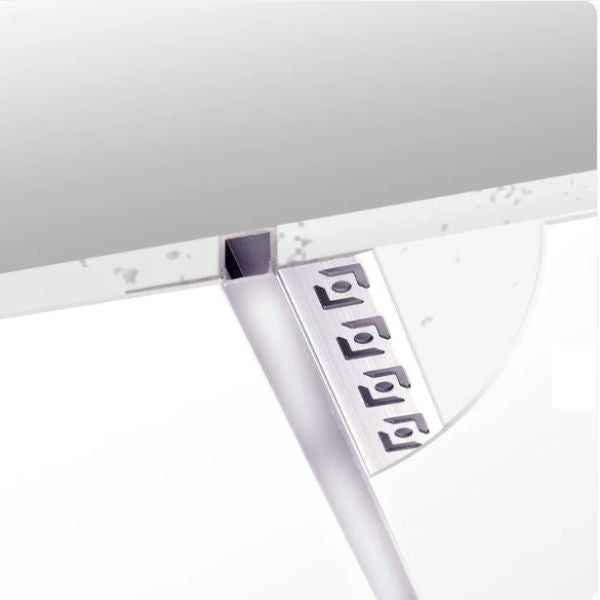 Perfil Aluminio Empotrable Escayola/Pladur 2M para Tira LED 9 mm - TU ULTIMO CLIC