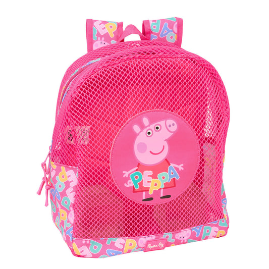 La Mochila de Playa Peppa Pig Rosa - TU-ULTIMO-CLIC