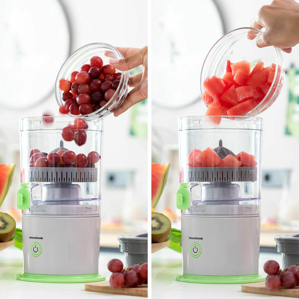 Exprimidor Automático Juisso InnovaGoods Recargable - TU ULTIMO CLIC