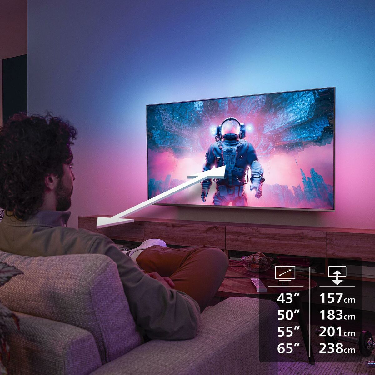 Smart TV Philips 55PUS8010/12 4K Ambilight 55" - TU ULTIMO CLIC