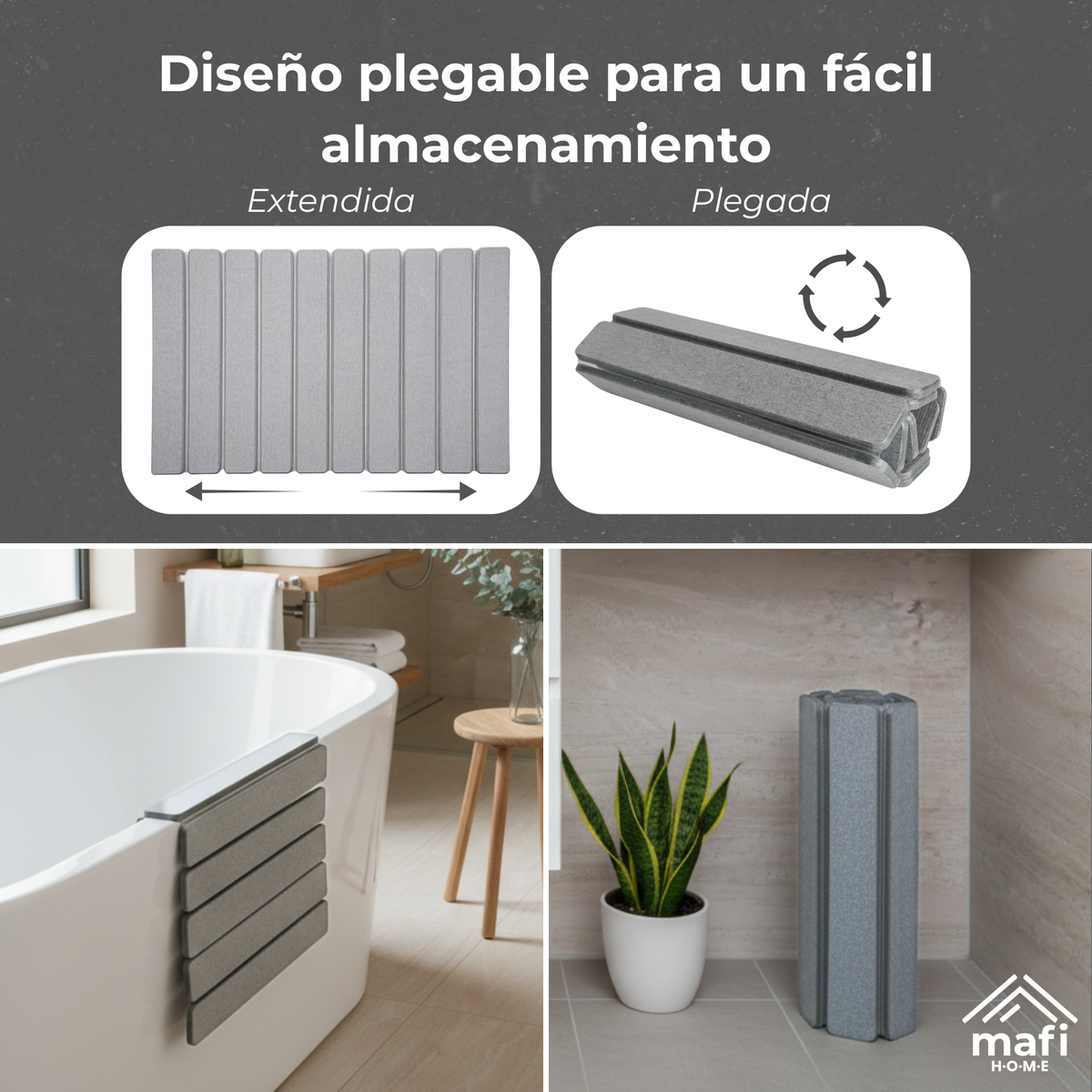Mafi Home® | Alfombra de Diatomita Flexible 39×60 Mafi Home