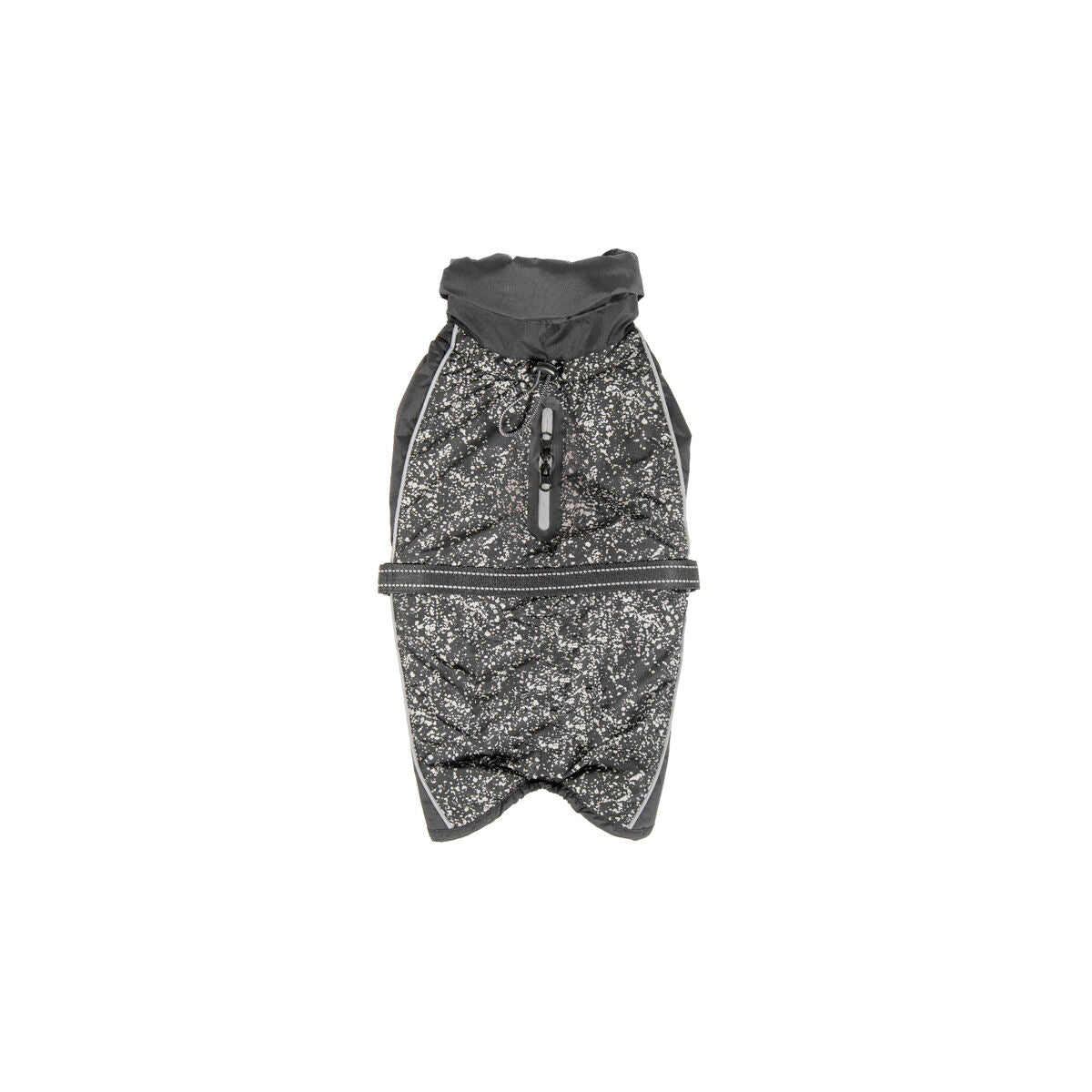 Abrigo Perro Aspen Negro Meteor 45cm | Impermeable Cortavientos