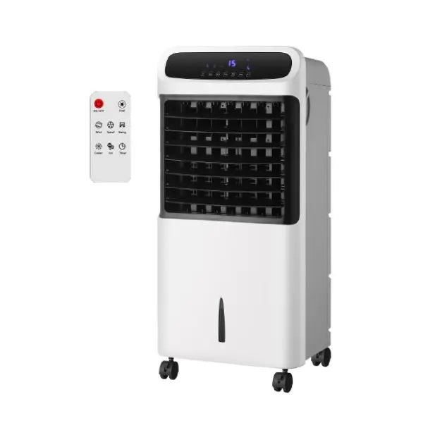 Acondicionador evaporativo portátil con mando MERCAFAN MF 4-CH Cecotec