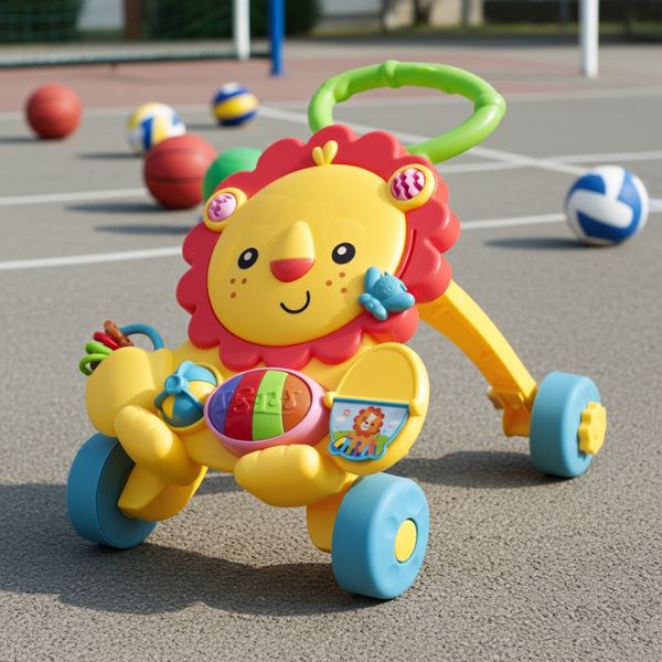 Andador Infantil con Ruedas Activity León con Música y Luces - TU-ULTIMO-CLIC