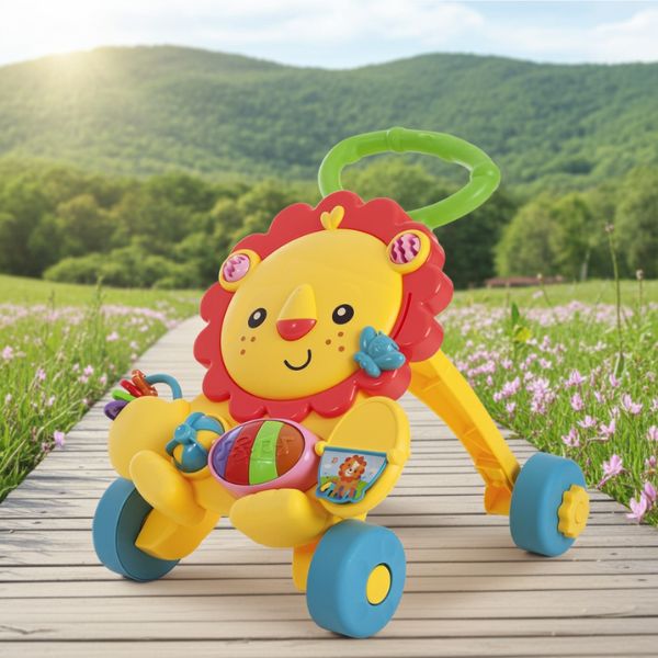 Andador Infantil con Ruedas Activity León con Música y Luces - TU-ULTIMO-CLIC