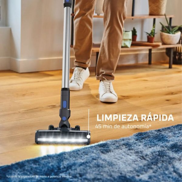 Aspirador Escoba Rowenta X-Pert 3.60 RH6929WO - Sin Cable 22V 45min 3 en 1 con LED - TU-ULTIMO-CLIC