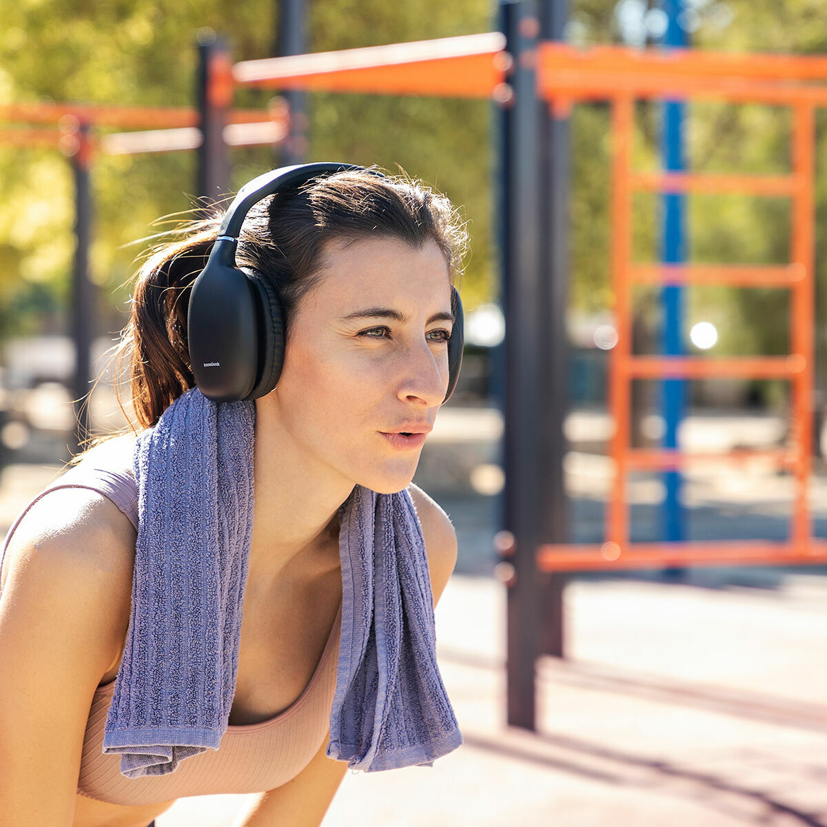 Auriculares de Diadema Plegables Inalámbricos Folbeat InnovaGoods · Bluetooth 5.3 · Micrófono · Reducción de Ruido InnovaGoods