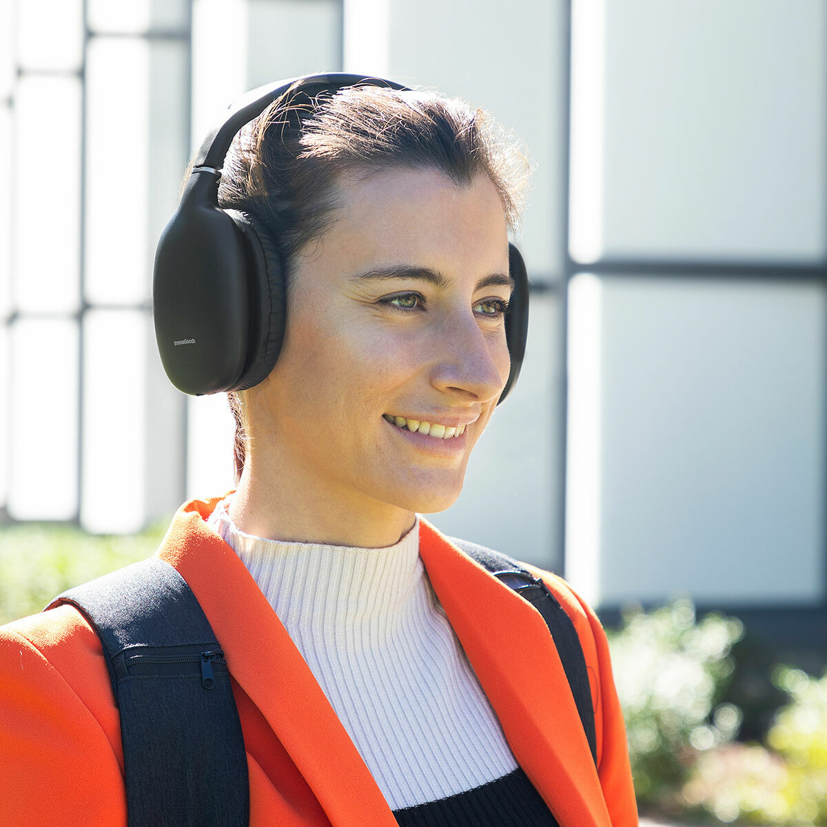 Auriculares de Diadema Plegables Inalámbricos Folbeat InnovaGoods · Bluetooth 5.3 · Micrófono · Reducción de Ruido InnovaGoods