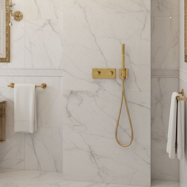 Grifo Termostático Empotrado B‑SYSTEM 2 Vías · Diseño Premium · 10 Acabados Exclusivos · TU-ULTIMO-CLIC