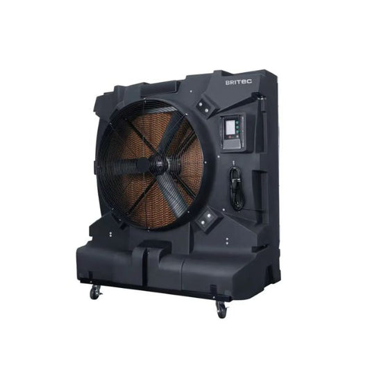 BRITEC BKT‑26 – Evaporativo Portátil Comercial 300 m² | 1.000W, Lámpara UV y Panel LCD DKNY