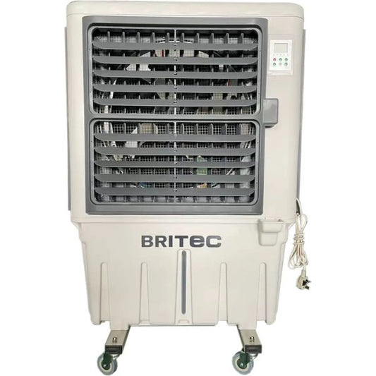 Bioclimatizador Evaporativo Portátil Profesional BRITEC BKT‑6 – 50 m², 290W, Bajo Consumo y Aire Fresco Tous