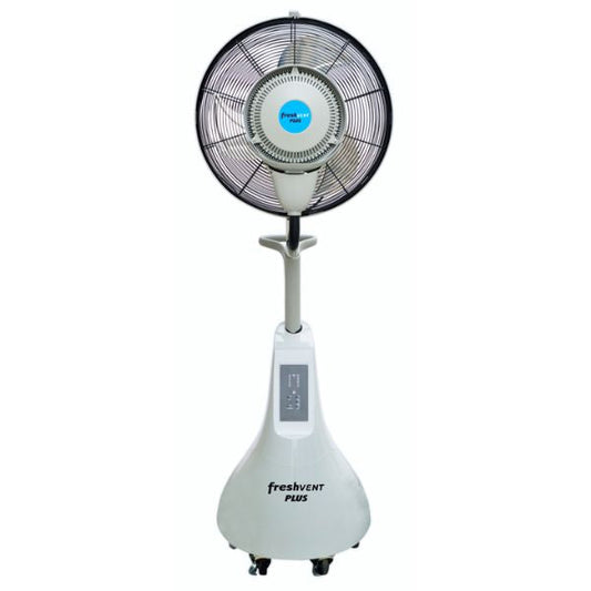 Ventilador Micronebulizador BRITEC Freshvent Plus BMFS-20L | Frescor sin Mojar | Portátil | Terrazas y Jardines Creed