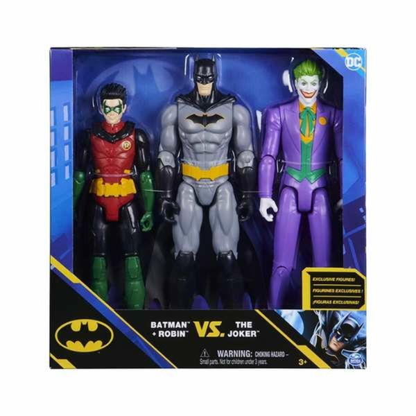 Pack Batman 3 Figuras 29 cm Spin Master - TU-ULTIMO-CLIC