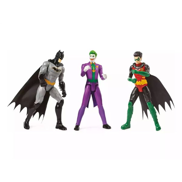 Pack Batman 3 Figuras 29 cm Spin Master - TU-ULTIMO-CLIC