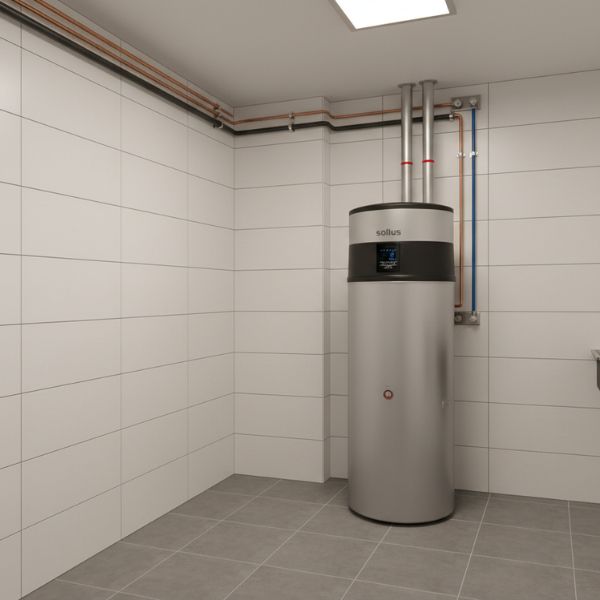 Solius ECOTANK SILVER PRO · Aerotermo Sanitario R290 · Acero Inox Duplex 2205 · 100/200/300 L Solius