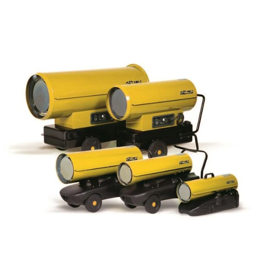 BRITEC OKLIMA SD | Cañón de Gasoil de Combustión Directa para Calefacción Industrial