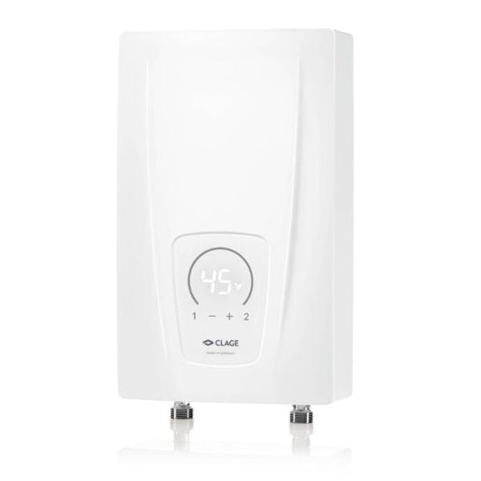 Calentador Eléctrico Instantáneo CLAGE CEX TECNA | Control Electrónico 20-60°C TECNA