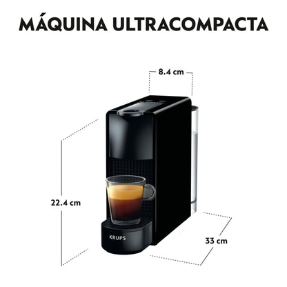 Cafetera de Cápsulas Krups Nespresso Essenza Mini XN110B - TU-ULTIMO-CLIC