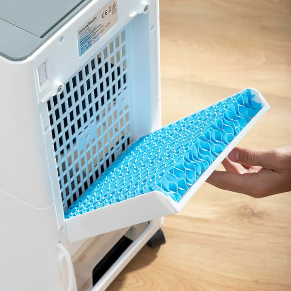 Climatizador Evaporativo Airvecove InnovaGoods 5L: Aire Fresco, Puro y Humidificado con Ahorro Energético InnovaGoods