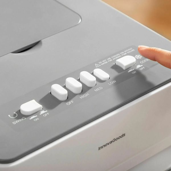 Climatizador Evaporativo Airvecove InnovaGoods 5L: Aire Fresco, Puro y Humidificado con Ahorro Energético InnovaGoods