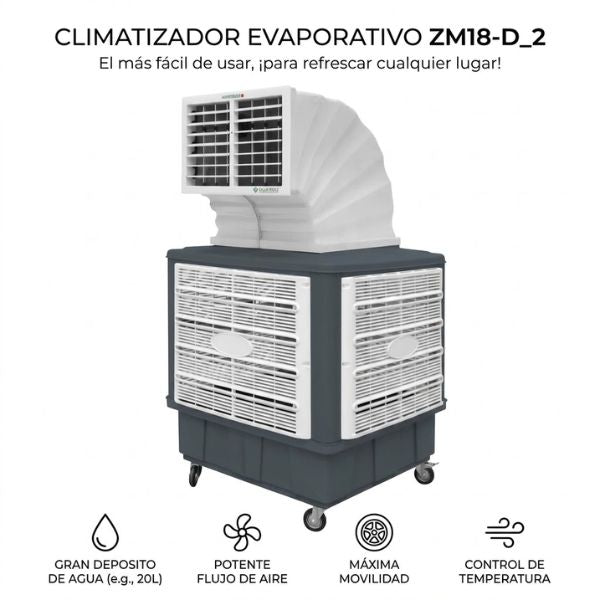 Bioclimatizadores Evaporativos TECNA COOLVENT – Aire Fresco Natural para Grandes Espacios Carthusia