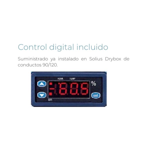 Solius Drybox de Conductos · Deshumidificador Profesional para Piscinas y Espacios de Alta Humedad TU-ULTIMO-CLIC