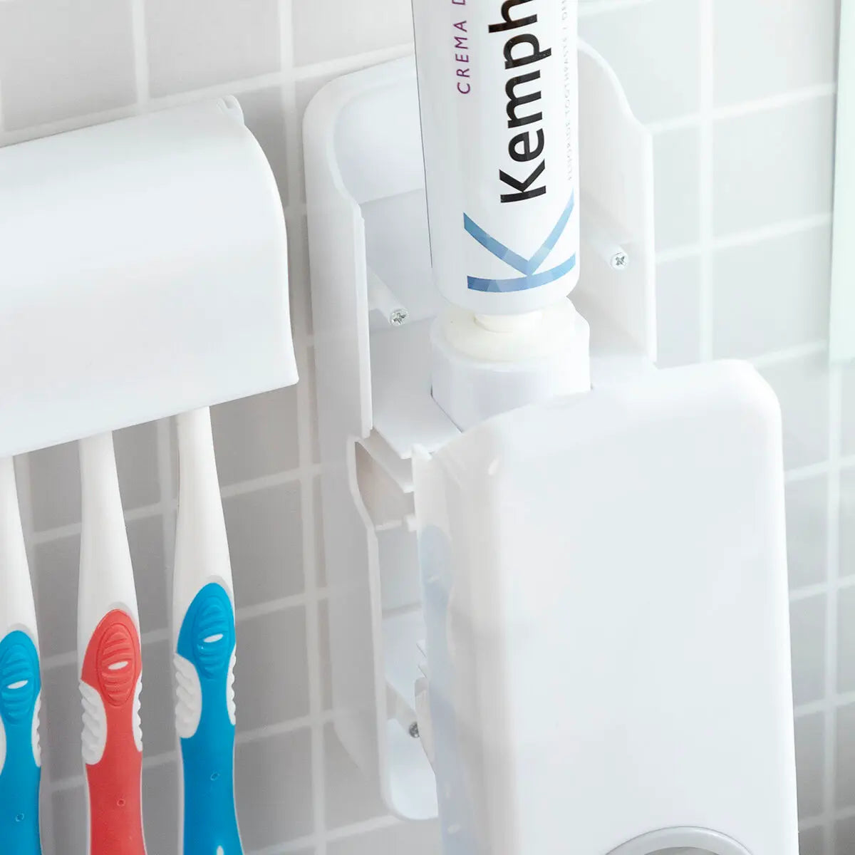 Dispensador de Pasta Dental con Soporte para Cepillos Diseeth InnovaGoods InnovaGoods