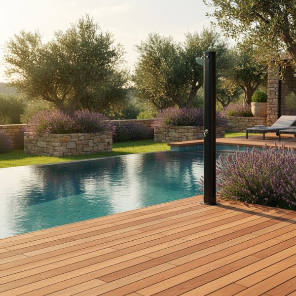 Ducha Solar Fluidra AstralPool Negra 40L – Calentamiento Solar, PVC Resistente y Instalación Fácil L'Occitane En Provence