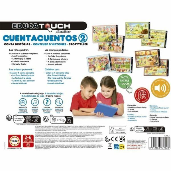 Educa Touch Junior Cuentacuentos Vol.2 Juguete 2-5 Años - TU-ULTIMO-CLIC