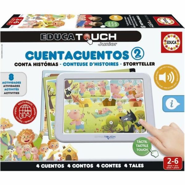 Educa Touch Junior Cuentacuentos Vol.2 Juguete 2-5 Años - TU-ULTIMO-CLIC