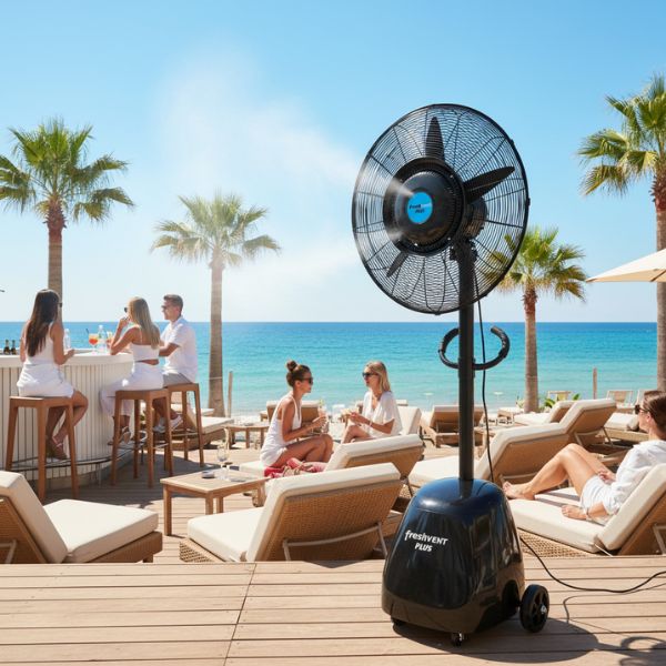 Ventilador Micronebulizador BRITEC Freshvent Plus BMFS‑26E – Máxima Potencia hasta 80 m² ONE