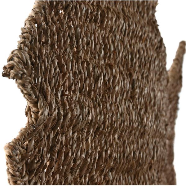 Figura Decorativa Pez Mediterráneo Home ESPRIT | Jacinto de Agua Natural | Artesanal | Pack 2 Unidades Home ESPRIT