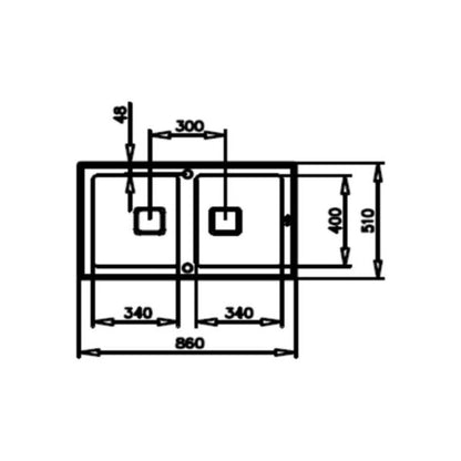 Teka PURELINE DIAMOND RS15 2C 86 - TU-ULTIMO-CLIC