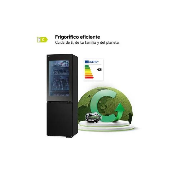 Frigorífico LG GBG5160CEV Instaview™ DoorCooling+ Negro 352 L TU-ULTIMO-CLIC
