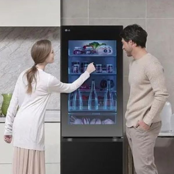 Frigorífico LG GBG5160CEV Instaview™ DoorCooling+ Negro 352 L TU-ULTIMO-CLIC