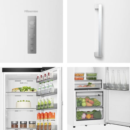 Frigorífico Hisense RL3K370SEWE1 Blanco | 372L | Total No Frost | Gran Capacidad | Frescura Óptima Hisense